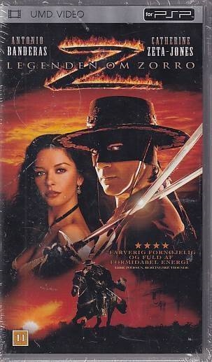 Zorro Legenden Om Zorro - PSP UMD Film (B Grade) (Genbrug)